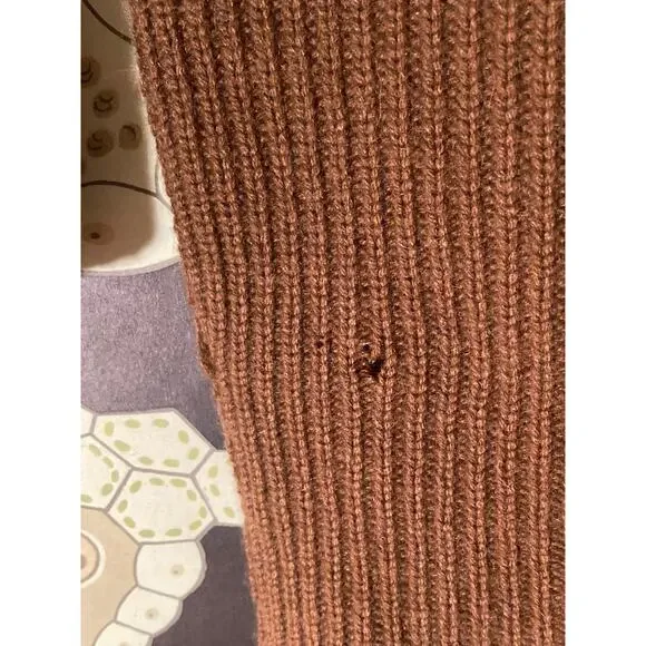 Abeille Ligne 100% Cashmere Cardigan Sweater ~ Sz M S By George Cottagecore! - Picture 8 of 8